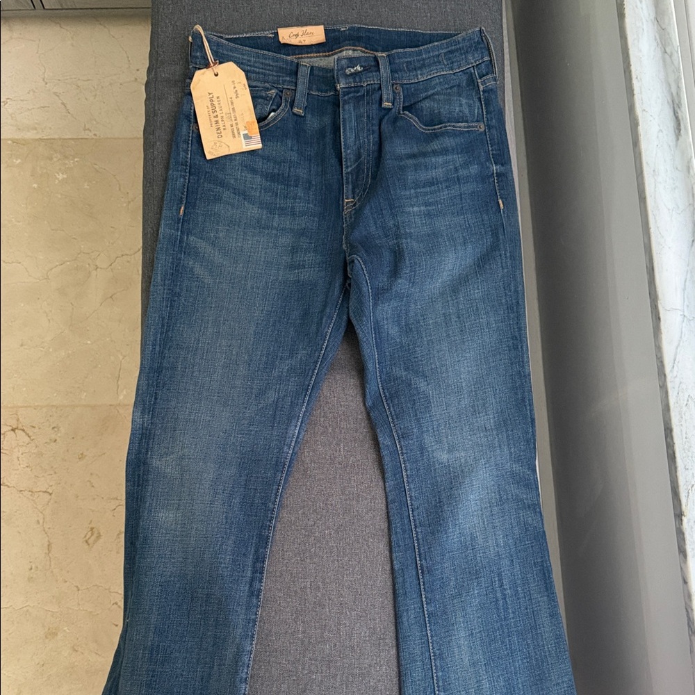 Denim & Supply Ralph Lauren Women's Straight Leg Jeans - Blue